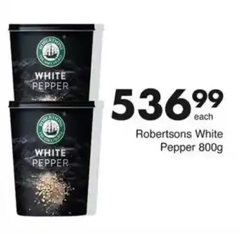 Save Hyper Robertsons White Pepper offer