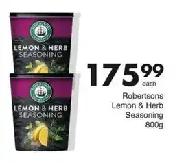 Save Hyper Robertsons Lemon & Herb Seasoning offer