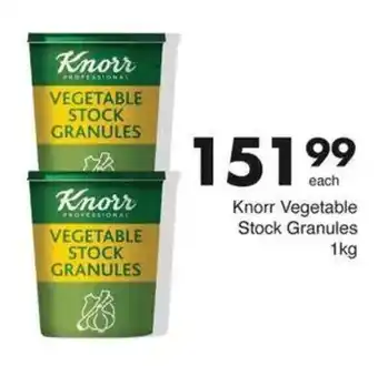 Save Hyper Knorr Vegetable Stock Granules offer