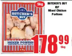 Boxer BUTCHER'S BUY IQF Mixed Chicken Portions offer