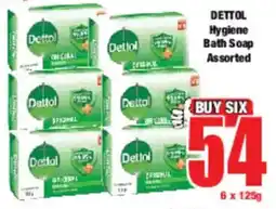 Boxer DETTOL Hygiene Bath Soap Assorted offer