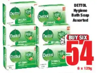 Boxer DETTOL Hygiene Bath Soap Assorted offer