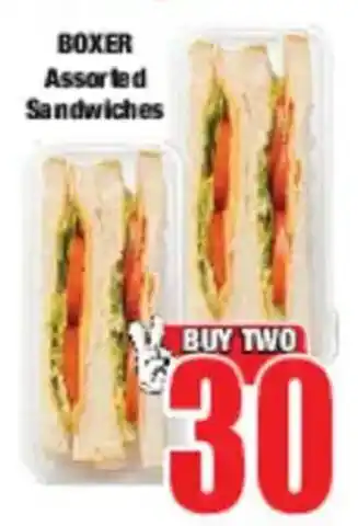 Boxer BOXER Assorted Sandwiches offer