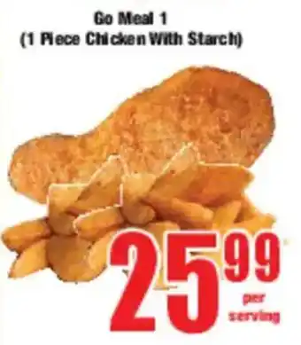 Boxer Go Meal 1 (Chicken with Starch) offer