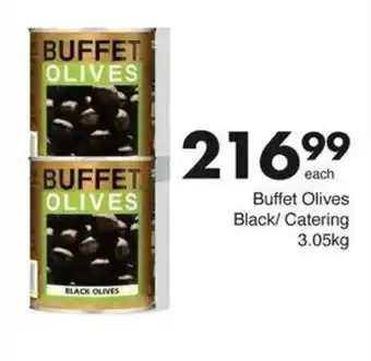 Save Hyper Buffet Olives Black/Catering offer