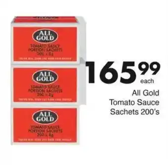 Save Hyper All Gold Tomato Sauce Sachets offer