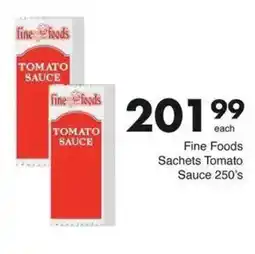 Save Hyper Fine Foods Sachets Tomato Sauce offer