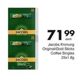 Save Hyper Jacobs Kronung Original/Gold Sticks Coffee Singles offer