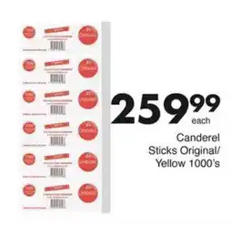 Save Hyper Canderel Sticks Original/ Yellow offer