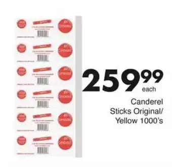 Save Hyper Canderel Sticks Original/ Yellow offer