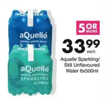 Save Hyper Aquelle Sparkling/ Still Unflavoured Water offer