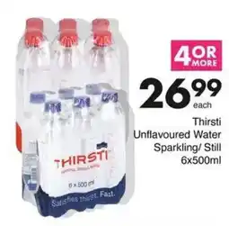 Save Hyper Thirsti Unflavoured Water Sparkling/Still offer