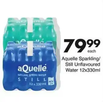 Save Hyper Aquelle Sparkling/ Still Unflavoured Water offer