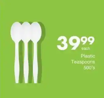 Save Hyper Plastic Teaspoons offer