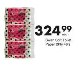 Save Hyper Swan Soft Toilet Paper 2Ply offer