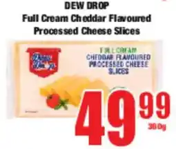 Boxer DEW DROP Full Cream Cheddar Flavoured Processed Cheese Slices offer