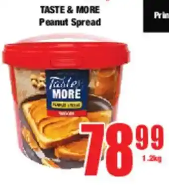 Boxer TASTE & MORE Peanut Spread offer