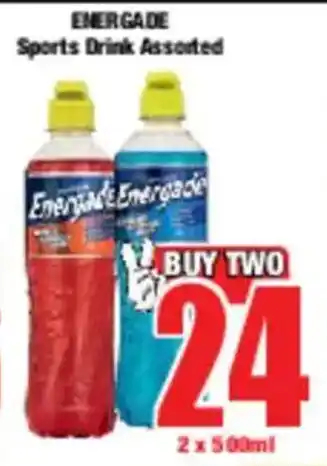 Boxer ENERGADE Sports Drink Assorted offer