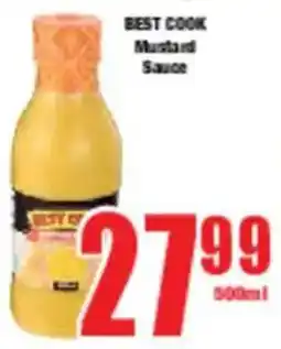 Boxer BEST COOK Mustard Sauce offer