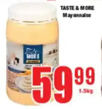 Boxer TASTE & MORE Mayonnaise offer