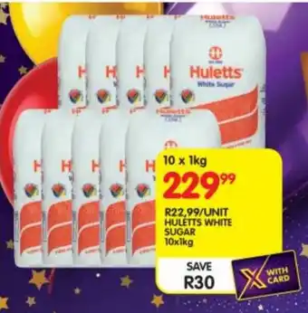 Shoprite Huletts White Sugar offer