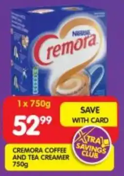 Shoprite Cremora coffee and tea creamer offer