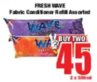 Boxer FRESH WAVE Fabric Conditioner Refill Assorted offer