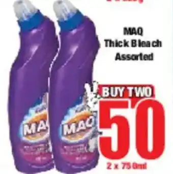 Boxer MAQ Thick Bleach Assorted offer