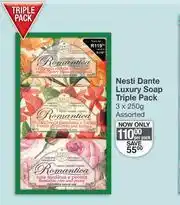 Nesti Dante Luxury Soap Triple Pack Assorted-3 x 250g Per Pack