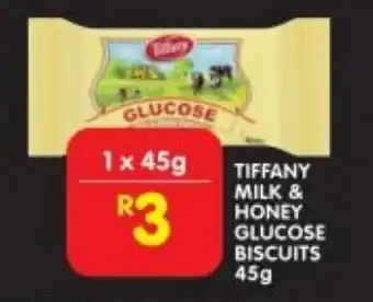 Shoprite Tiffany milk & honey glucose biscuits offer