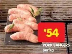 Shoprite Pork bangers offer