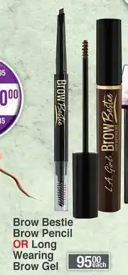 Dis-Chem L.A.Girl Brow Bestie Brow Pencil Or Long Wearing Brow Gel-Each offer