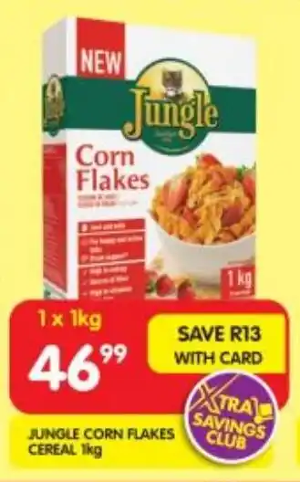 Shoprite Jungle corn flakes cereal offer