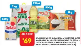 Shoprite All 5 for R69 offer