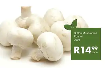 Save Button Mushrooms Punnet offer