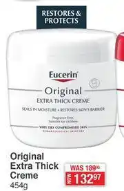 Dis-Chem Eucerin Original Extra Thick Creme-454g offer