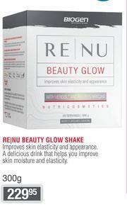 Dis-Chem Biogen Renu Beauty Glow Shake-300g offer