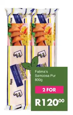 Save Fatima's Samoosa Pur offer