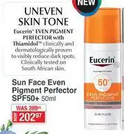 Dis-Chem Eucerin Sun Face Even Pigment Perfector SPF50+-50ml offer