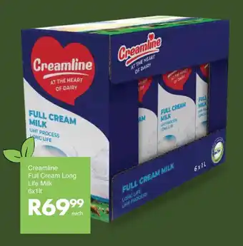 Save Creamline Full Cream Long Life Milk offer