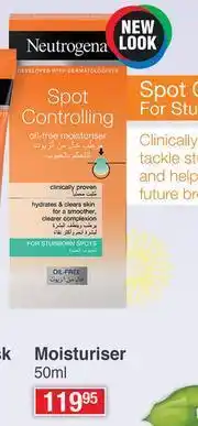 Dis-Chem Neutrogena Spot Controlling Moisturiser-50ml offer