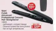 Dis-Chem Wahl Cutek Advanced Professional Ceramic Hair Straightener offer