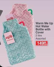 Dis-Chem Warm Me Up Hot Water Bottle With Cover Assorted 2Ltr-Each offer