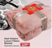 Dis-Chem Heat Holders Luxury Fleece Blanket offer