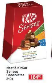 Dis-Chem Nestle Kitkat Senses Chocolates-240g offer
