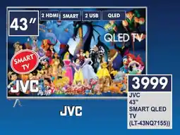 President Hyper JVC 43" Smart QLED TV offer