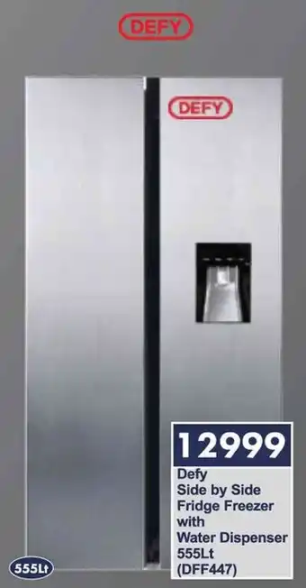 President Hyper Defy Side by Side Fridge Freezer with Water Dispenser offer