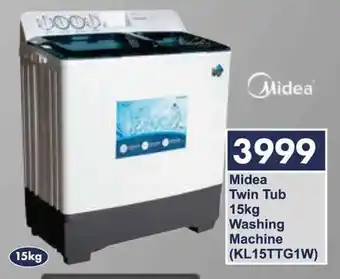 President Hyper Midea Twin Tub Washing Machine offer