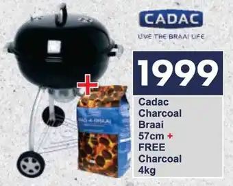 President Hyper Cadac Charcoal Braai + FREE Charcoal offer