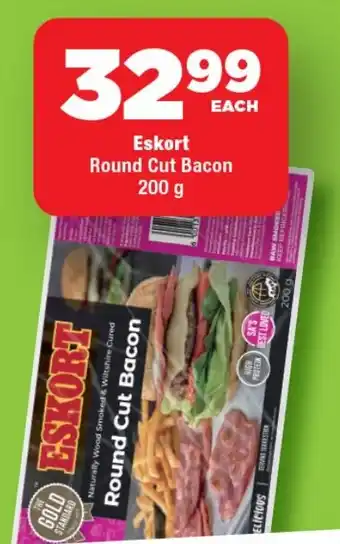 OK Foods Eskort Round Cut Bacon offer